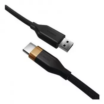 2-Power cavo USB-A a USB-C 1m - nero