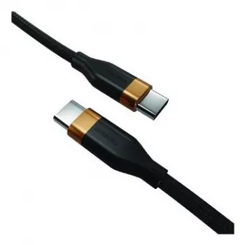 2-Power cavo USB-C a USB-C 2m 60W PD ricarica rapida e sincronizzazione dati - nero