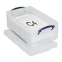 Really Useful Boxes 12C scatola contenitore - 12 litri - trasparente - rettangolare - polipropilene - coperchio a clip