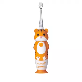 BRUSH BABY Wild Ones spazzolino sonico per bambini 0-10 anni tigre