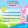 Brush Baby Bobbie Bunny dentaruolo - rosso rosa