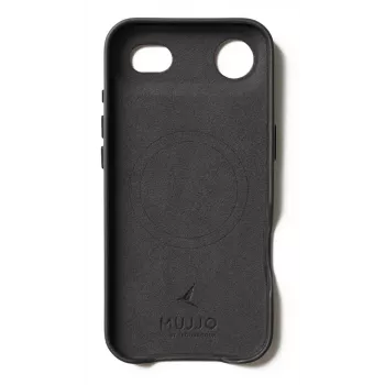 Mujjo Custodia in pelle per iPhone Air con MagSafe, nero