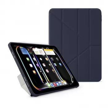 Pipetto Origami No1 Custodia Original per iPad Pro 13 (M4), blu scuro