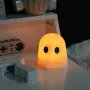 FIZZ CREATIONS Pac-Man Ghost luce LED mood - a colori variabili, reattiva al suono, alimentazione USB/batteria
