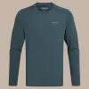 Craghoppers NosiLife Abel LS maglietta - Blue Stone, taglia L
