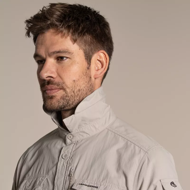 Craghoppers NosiLife Adventure LS Shirt III - Parchment - taglia L