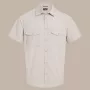 Craghoppers Kiwi II camicia a maniche corte - Oatmeal, taglia M