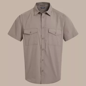 Craghoppers Kiwi II camicia a maniche corte - Pebble, taglia L