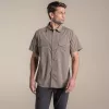 Craghoppers Kiwi II camicia a maniche corte - Pebble, taglia L