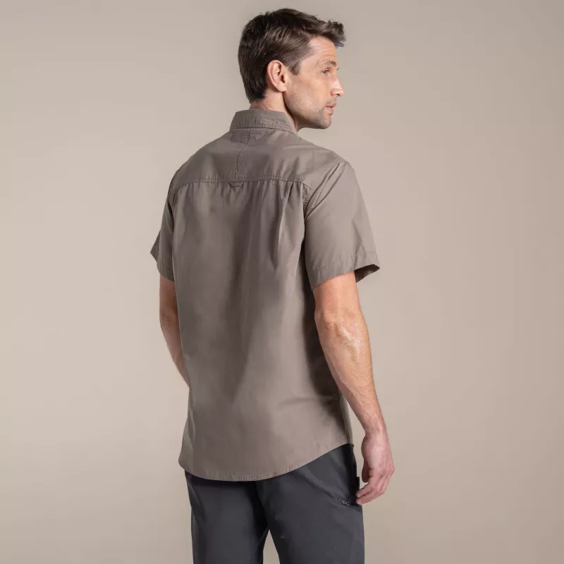 Craghoppers Kiwi II camicia a maniche corte - Pebble, taglia L