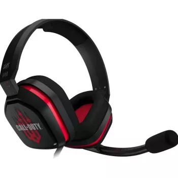 Logitech ASTRO A10 Call of Duty Edition Cuffie Gaming, con Filo, Nero/Rosso