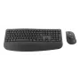 Logitech Signature Comfort Plus Combo MK880 for Business Combo tastiera e mouse wireless Layout UK Grafite
