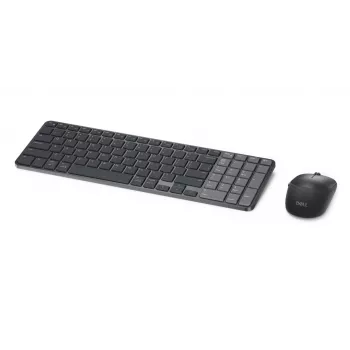 Dell Pro 7 set tastiera e mouse compatto ricaricabile - KM746 - estone (QWERTY) - grigio titanio