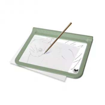 Kidywolf Light Tablet A4 lavagna luminosa LED con 8 colori, 4 modalità, USB-C, bianca