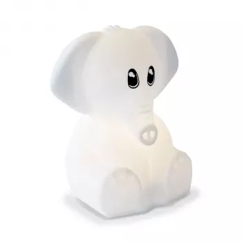 KIDYWOLF Luce notturna elefante con cambio colore 15 cm