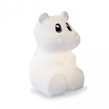 KIDYWOLF luce notturna Ippopotamo con cambio colore 15 cm