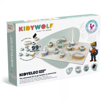 KIDYWOLF Kit esperimenti elettricità 18 pezzi