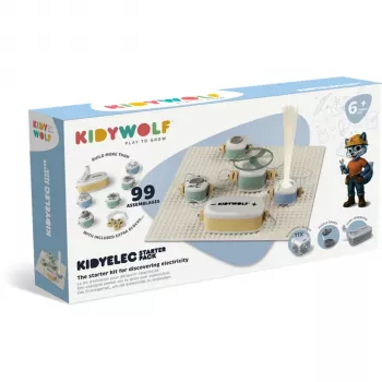 KIDYWOLF Kit esperimenti elettricità 11 pezzi
