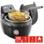 Fritel Turbo SF 4209 friggitrice 3L 2,3kW acciaio inox/nero