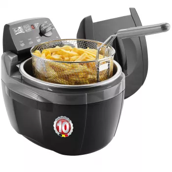 Fritel Turbo SF 4209 friggitrice 3L 2,3kW acciaio inox/nero