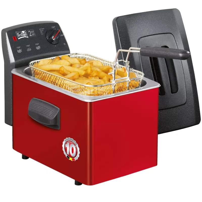 FRITEL TURBO SF friggitrice 3L 2200W nero/rosso/grigio