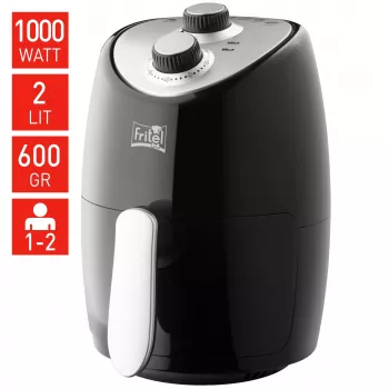 FRITEL Starter My SnackTastic 4202 friggitrice ad aria 1kW argento/nero