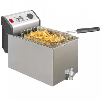 FRITEL TURBO SF friggitrice 8 litri 3,3 kW acciaio inox