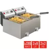 FRITEL TURBO SF friggitrice 16 litri 6,6 kW acciaio inox