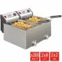 FRITEL TURBO SF friggitrice 16 litri 6,6 kW acciaio inox