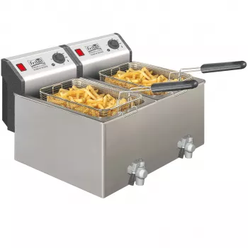 FRITEL TURBO SF friggitrice 16 litri 6,6 kW acciaio inox