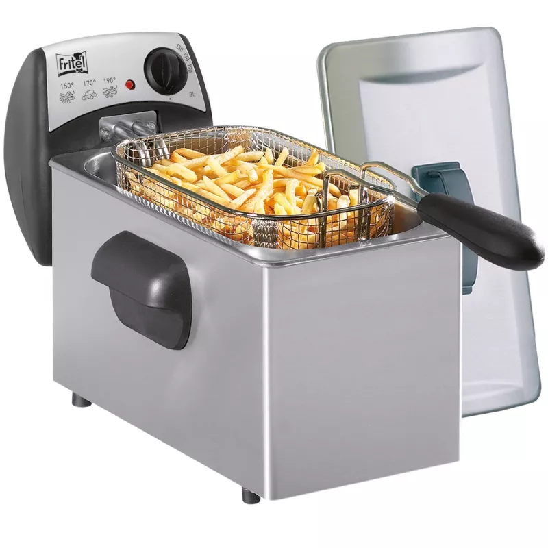 FRITEL Starter friggitrice 3 L 2,2 kW acciaio inox