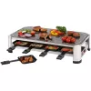 FRITEL SG 2180 raclette acciaio inox/cromo nero