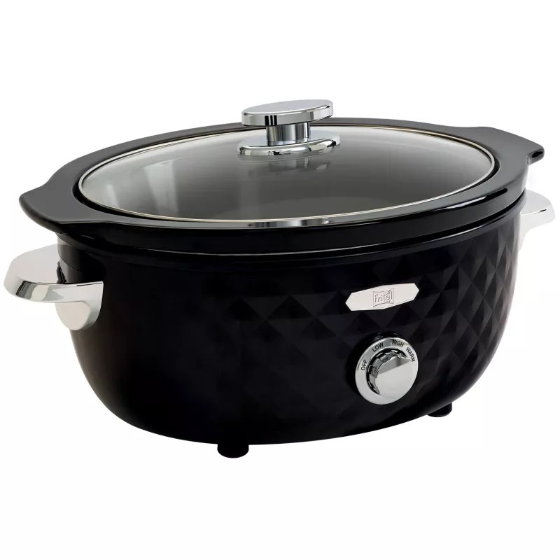 FRITEL Family slow cooker 3,3L 150W nero/cromo