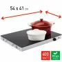 FRITEL Family WT 2478 scaldapiatti 400W nero/acciaio inox