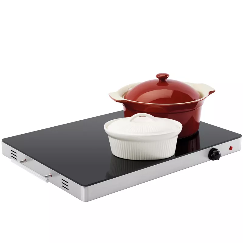 FRITEL Family WT 2478 scaldapiatti 400W nero/acciaio inox