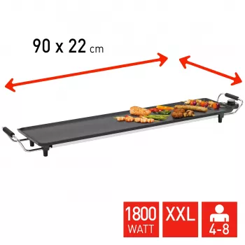 FRITEL Starter TY 1897 XXL grill teppanyaki 1800W argento/nero