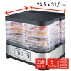 FRITEL Family essiccatore alimenti 250W argento/grigio