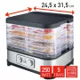 FRITEL Family essiccatore alimenti 250W argento/grigio