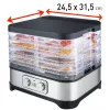 FRITEL Family essiccatore alimenti 250W argento/grigio