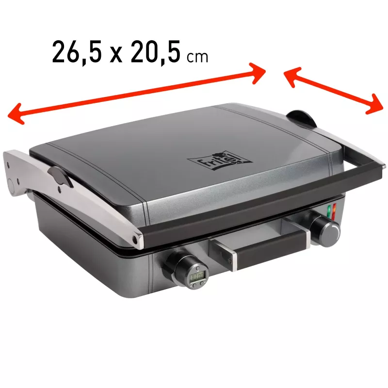 FRITEL WaffleTastic CW 3648 macchina per waffle 6x10 antracite metallizzato