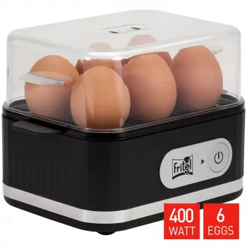 FRITEL Family cuociuova 400W nero/trasparente