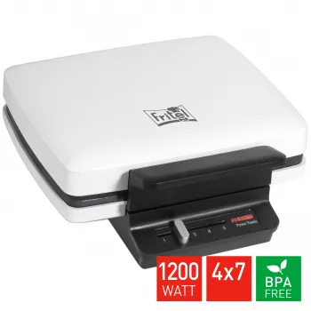 FRITEL WA 1230 macchina per waffle 4x7 bianco