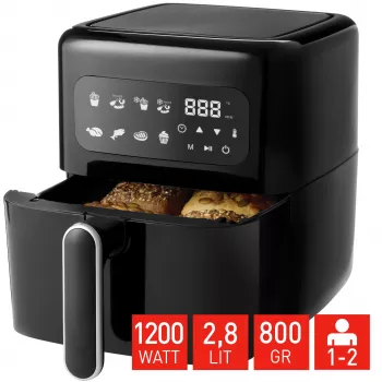 Fritel SnackTastic 4303 friggitrice ad aria 1200W nero