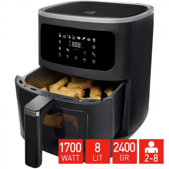 Fritel SnackTastic 7720 friggitrice ad aria 8L nero