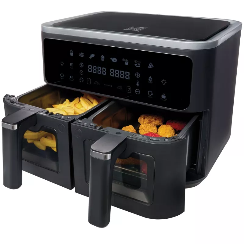 Fritel SnackTastic 8480 friggitrice ad aria 2 x 4,5 L