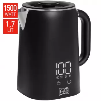 Fritel bollitore 1,7 litri nero