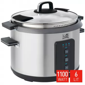 FRITEL Family RC 1377 cuociriso 1,1 kW acciaio inox