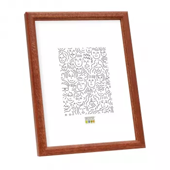 Deknudt S236H3 cornice in legno 15x20 marrone scuro
