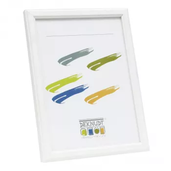 Deknudt S236K1 DIN A4 21x29,7 cornice in legno bianca