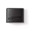 Nedis CLDK008BK sveglia digitale LED con funzione snooze, nera